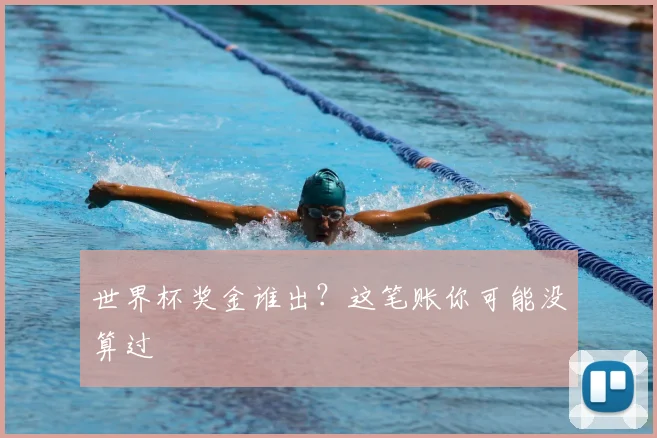 世界杯奖金谁出？这笔账你可能没算过