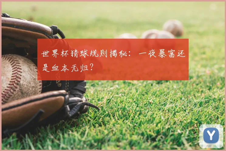 世界杯猜球规则揭秘：一夜暴富还是血本无归？