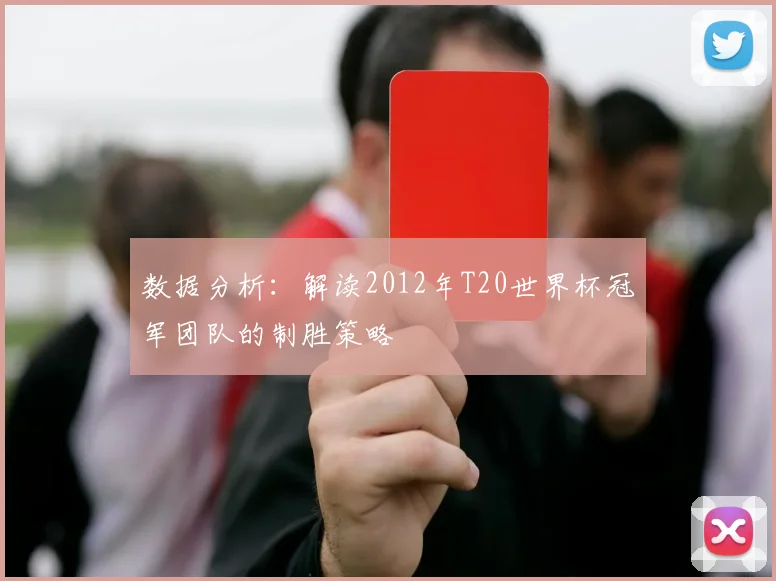 数据分析:解读2012年T20世界杯冠军团队的制胜策略
